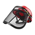 thumbnail image 2 of Casco Forestal Strade Fareast Limited Protector Facial Malla Rojo, 2 of 8
