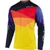 Yellow/Navy Blue/Red Sz L Troy Lee Designs GP Jet Youth Motocross Jersey
