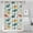 Light Green Dinosaurs-1, variant on Light Green Dinosaurs Plants Pattern Shower Curtain 36"x72" ,Bathroom Decorative Shower Curtains Set with 12 Hooks,Modern Waterproof Washable Shower Curtain