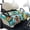 Pineapple Hibiscus, variant on Yuyamidu Blue Watercolor Golf Cart Seat Covers for 2 Passenger Fashion Golf Cart Seat Towel Blanket with Pockets Club Car Accessories for All Season Protection