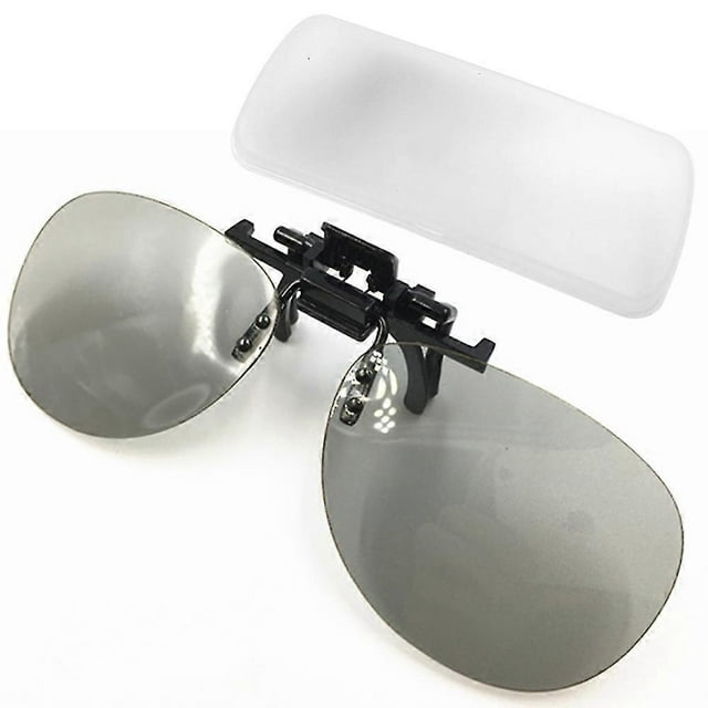 3d Glasses Clip-on 3d Anaglyph Glasses For Spectacle Wearers