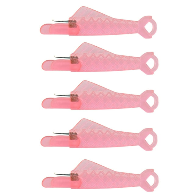 Clearance! beishanbush Home Decor 5Pcs Fish Shape Needle Threaders Plastic Needle Threader for Hand Sewing Diy Needle Threader Hand Machine Sewing Tool for Sewing Crafting One Size Multi-Color