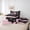 Black Pink S, variant on Erosebridal Kid Cute Ribbon Twin Bedding Sets 7-Piece, Initial L Letter Bedding Comforter Set, Pink Reversible