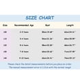 thumbnail image 3 of Bmisegm Back to School Clothes for Teen Girls High Waist Gradient Mesh Long Skirt for Party Princess Wear Girls Skirts 5-6 Years, 3 of 5