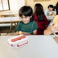 thumbnail image 3 of Stainless Steel Lunch Box Divided Lunch Box Girls Primary School Lunch Box Microwave Heating Sealed Lunch Box, 3 of 4
