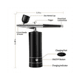 thumbnail image 4 of BIuefIsh Rechargeable Cordless Compressor Handheld Airbrush Kit, 4 of 5