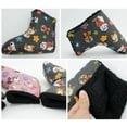 thumbnail image 4 of pitrice Golf Putter Head Cover Waterproof Headcover Cartoon Animal Shaped Protector Replacement Part Guard Covers Sporting Accessories Black, 4 of 5