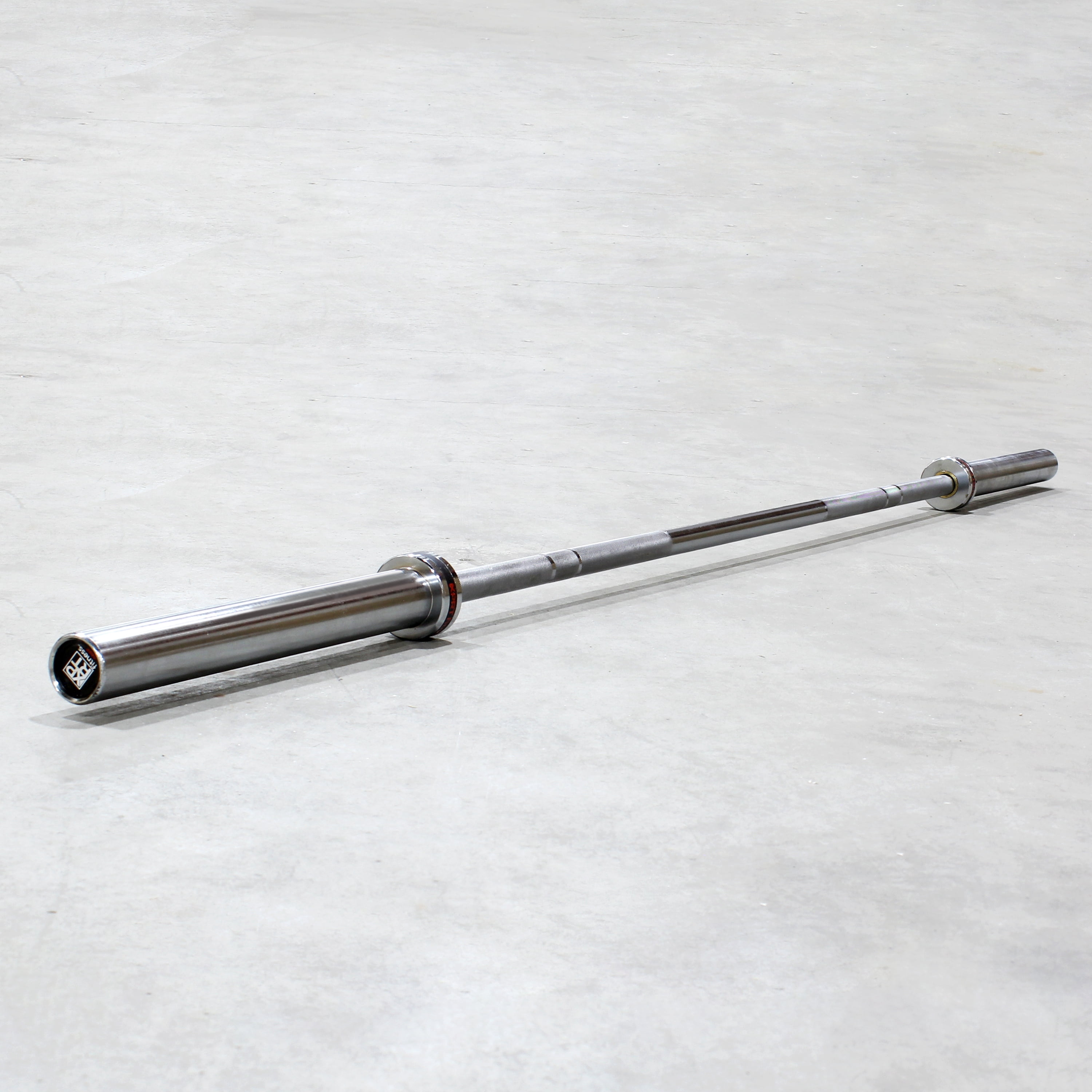 XPRT Fitness 20 KG Chrome Barbell 86 In. Bar -2 In. Olympic Plates 28 mm, 1000 lb. Capacity