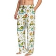 thumbnail image 6 of Sigee Cute Frog print Men's Pajama Pants Lounge Sleep Bottoms with Elastic Waistband and Pockets-Medium, 6 of 6