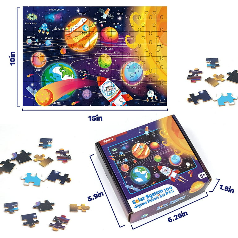 3D Solar System Puzzle - Best Puzzles for Ages 6 to 12