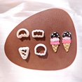 thumbnail image 3 of Lindo molde for recortar pendientes con forma de contorno de helado de cerámica blanda, molde decorativo for recortar de cerámica blanda de plástico DIY, 3 of 4