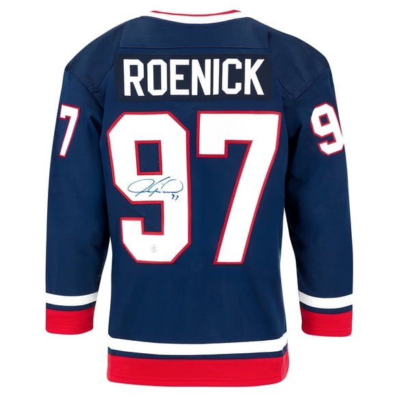 Jeremy Roenick Autographed Team USA Custom Hockey Nation Jersey