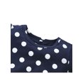 thumbnail image 3 of Faithtur Robe pour Enfants, Filles Imprimé à Pois Col Rond Manches Courtes une-Pièce, 3 of 9