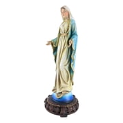 Virgin Mother Mary Madonna Our Lady of Grace Trampling On Serpent Figurine