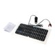 thumbnail image 1 of leyfeng Panel solar semiflexible de 18V 5.5W 31.5 x 16.5 x 0.15CM con cables, 1 of 8