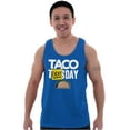 thumbnail image 5 of Taco Tuesday Everyday Mexican Foodie Tank Top T Shirts Men Women Brisco Brands M, 5 of 6