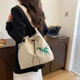 thumbnail image 2 of Nuevos bolsos cruzados de nailon de gran capacidad con cordón y bordados, tendencia de venta caliente 2024, bolsos de mano versátiles, bolsos de hombro para viajes diarios, 2 of 5