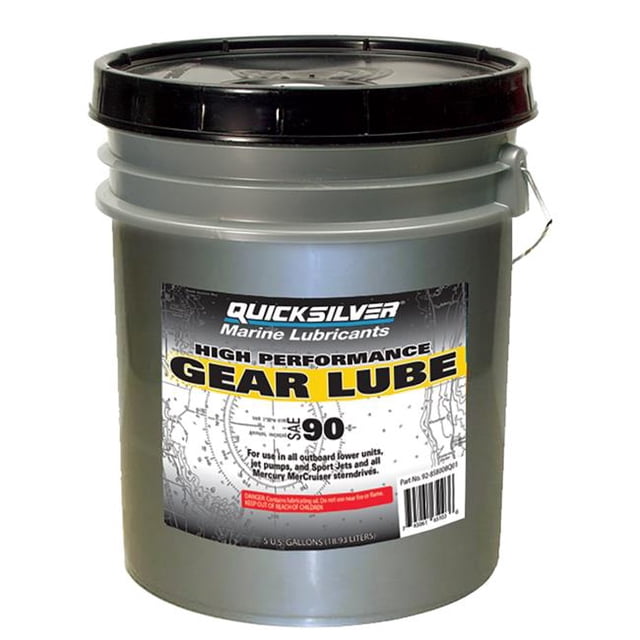 Quicksilver 858008Q01 5 gal SAE 90 Gear Lube