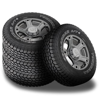4 Yokohama Geolandar A/T4 G018 265/70R17 121S All Terrain 55K Mi
