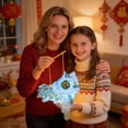thumbnail image 6 of DIY Chinese Lion Dance Lantern with LED Light - Orange "Peace" Design - Traditional Chinese New Year Handmade Craft for Kids & Adults - Festive Hanging Decoration (Style as Pictured), 6 of 6