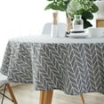 thumbnail image 4 of Table Cover  Tablecloth Washable Table Cloth Decorative Table Cover for Indoor and Outdoor Holiday Home Christmas Party Picnic Dining Room, 4 of 6