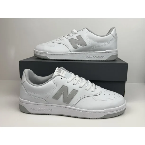 New Balance BB80 Sneakers Men’s Size 11 White/Gray Lifestyle BB80GRY New