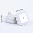 thumbnail image 3 of White Night Light Plug-into Wall - 1 Pack Night Light Dusk to Dawn Sensor Plug in LED Lighting, Auto-On/Off Lamp for Home Living Room Bedroom Bathroom Hallway Kitchen, 3 of 7