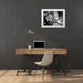 thumbnail image 3 of Eggers, Terry 24x19 White Modern Wood Framed Museum Art Print Titled - Old bicycle inside barn with shadows streaming, 3 of 4