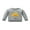 Grey, variant on Bagilaanoe Toddler Baby Girls Boy Casual Sweatshirt Long Sleeve Sun Print Pullover 6M 12M 18M 24M 3T Kids Loose Tee Tops