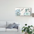 thumbnail image 3 of Trademark Fine Art 'Lotus Study with Blue Green III' Canvas Art by Nan Rae, 3 of 4