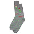 thumbnail image 6 of MeMoi Men's Dill-ightful Holiday Pickle Novelty Crew Socks - Mens - Male, 10-13, Black, 6 of 7