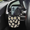 thumbnail image 3 of Renewold Stylish Car Air Vent Organizer with Pocket Daisy Air Ventilation Organizer Bag Box for Women Vehicles Interior Accessories Universal Auto Mobile Phone Hanging Bag, 3 of 6
