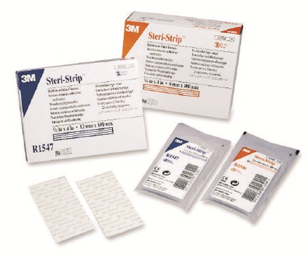 SteriStrip Skin Closure Strip SteriStrip 1/8 X 3 Inch Nonwoven