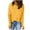 Yellow, variant on SEAOPEN Deals Women's Thumb Hole T-Shirt Long Sleeve Crew Neck Plain Shirts Casual Tee Tops Sale Army Green,M