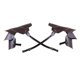 thumbnail image 1 of Accesorio de disfraz de hombrera medieval Steampunk para hombre hombro medieval Marrón, 1 of 8