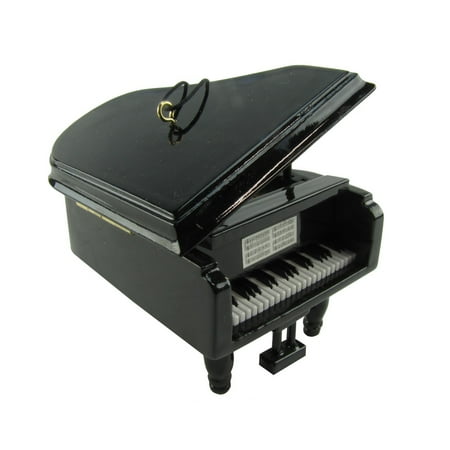 - Miniature Baby Grand Piano Musical Instrument Tree Ornament Topper/Teacher Gift