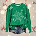 thumbnail image 4 of RXMEKW Chandail de Noël pour Femmes, Haut à Manches Longues et Col Rond avec Design Imprimé, 4 of 4