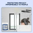 thumbnail image 3 of Quick-Drying Frosted Glass Paint for Privacy Windows & Doors - Water-Resistant, Abrasion-Resistant Coating for Bathrooms, Kitchens, and Office Partitions, 3 of 9