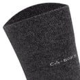 thumbnail image 3 of Camano Unisex Socks - Walk Socks, Single-Coloured, Pack Of 8 Anthracite 43-46 (Uk 9-11), 3 of 4