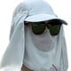 thumbnail image 2 of Wosthever Visera unisex sombreros pesca protector solar gorra protección UV cara cuello cubierta Pescar, 2 of 6