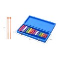 thumbnail image 3 of Xilófono 15 teclas Glockenspiel Xilófono Colorido Instrumento de percusión musical educativo temprano con mazos de estuche para el desarrollo del sentido de la música Abody  Xilófono, 3 of 6
