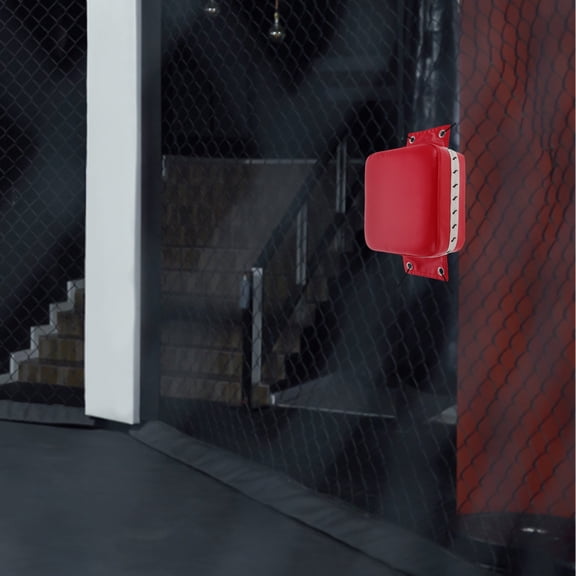 Supvox Red PU Boxing Wall Pad for Exercise Multi-Functional and Adjustable Height