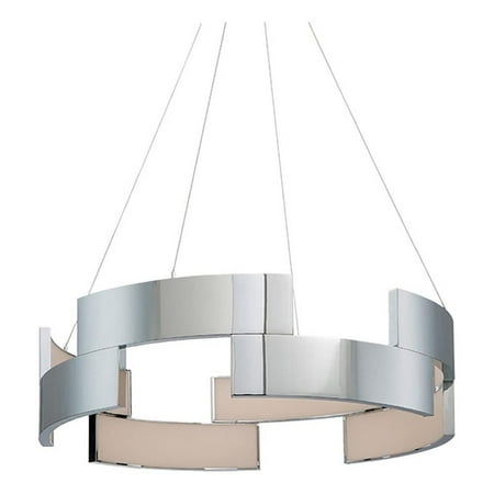 

WAC Lighting Trap 27 LED 3000K Contemporary Aluminum Pendant in Chrome