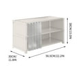 thumbnail image 3 of Under Bed Shoe Storage Organizer with Door Curtain | Multi-Layer Space Saving Shoe Rack for Dorm, Bedroom & Closet | 1-Pack, 3 of 3