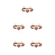 thumbnail image 2 of Pulseras Trenzadas Minnieouse de Cuentas de Piedra Duraderas Charm Personalizado Rojo, 2 of 6