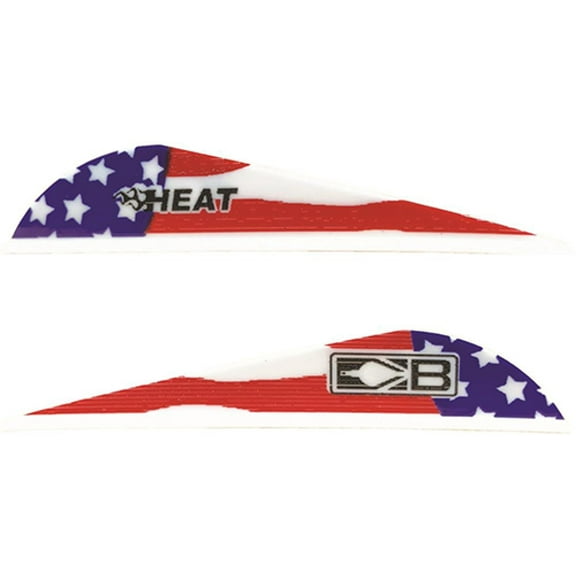 Bohning Heat Vanes American Flag 36 Pack