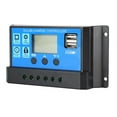 thumbnail image 2 of Solar Charge Dual USB Output Battery Charger ABS for Solar System (30A), 2 of 9