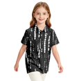 thumbnail image 6 of Abcomgle Polo Shirts for Boys Toddler Short Sleeve Pique Polo Shirts Button Down Striped School Uniform Shirts Moisture Wicking Collared Dress Shirts for Boys, 6 of 8