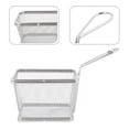 thumbnail image 4 of Panier de Frites de Cuisine Couleur Argent Panier en Acier Inoxydable, 4 of 9