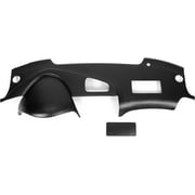 HECASA Dash Cover Compatible with 2004-2008 Acura TL Dash Cap Black